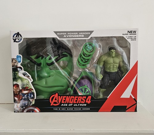Hulk avengers mask and - hulk, fugure