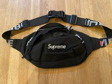 Genuine Supreme Black Bum Bag