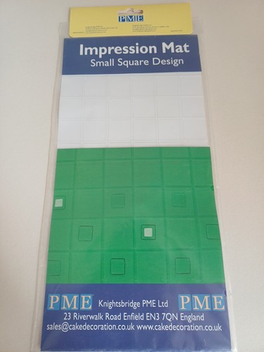 Cake decorating impression mat - impression,