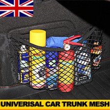 Car Trunk Boot Luggage Storage Organiser Cargo Net Tidy Elastic Rear Seat Bag UK