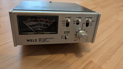 Welz 350 swr power - power, meter