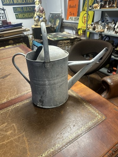 Vintage galvanised watering - vintage,
