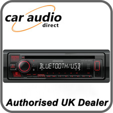 Kenwood KDC-BT460U CD MP3 USB FLAC Bluetooth Car Radio Stereo