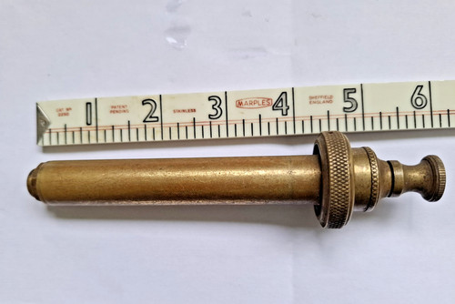 Vintage brass pump - vintage,