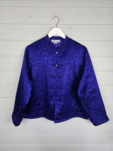 Monsoon silk jacquard mandarin - jacquard,