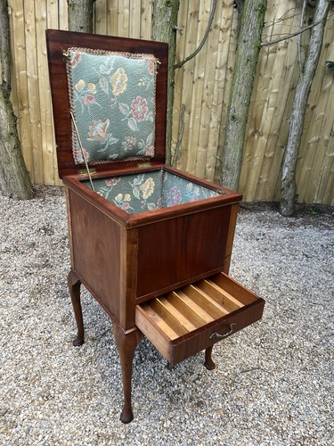 Antique walnut teak queen - antique,