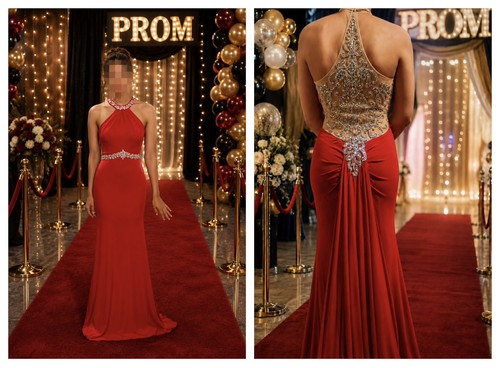 Jora collections red diamanté - collections,