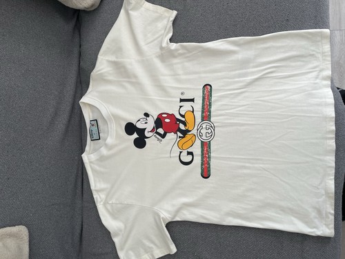 Gucci mickey mouse shirt - gucci,