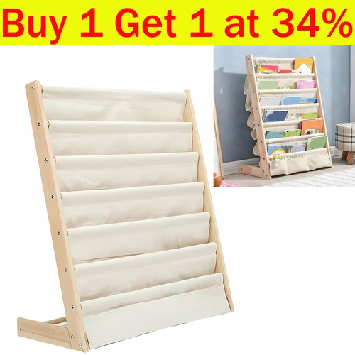Children kids book shelf - shelf, sling