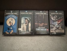 WARNER x 4 VHS Tapes - Big Box