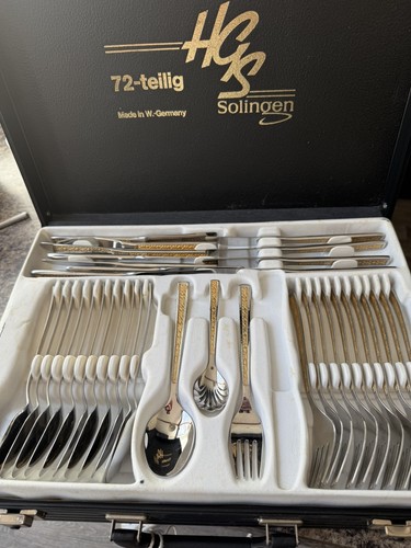Hgs solingen 72pc cutlery set - solingen,