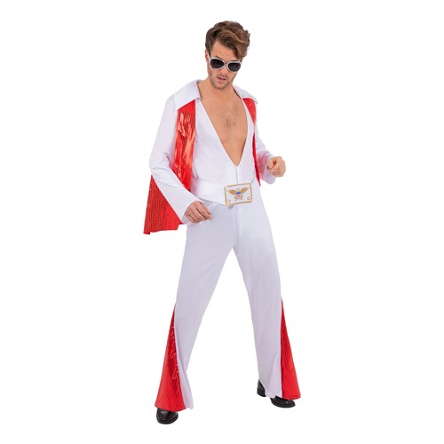 Elvis mens costume jumpsuit - elvis,
