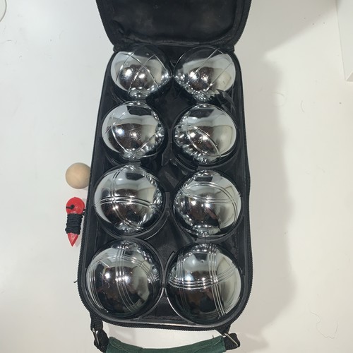 French boules set stainless - boules,
