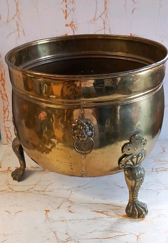 Antique large brass hand - antique,