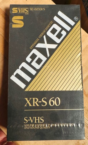 Maxell se60 xrs blank tapes - maxell,