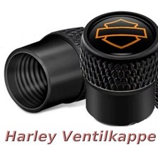 Valve Cap, Harley Davidson, 2 Valve Caps, Valve Caps, Black