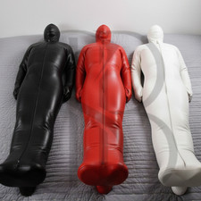 New leather extreme bondage