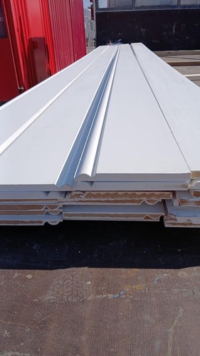 Ogee mdf white skirting - 8",