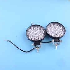 2pcs 42W Round LED Work Light Spot Lights Fit for Truck Off Road Tractor ATV n