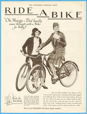 1929 Ride a Bike Cycle Trades