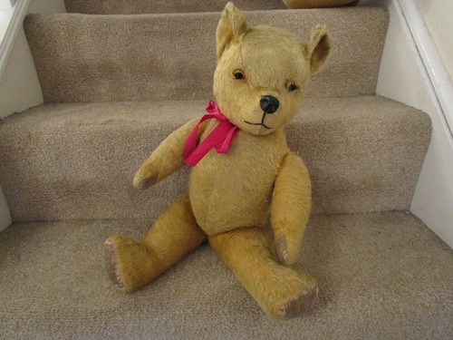 Antique large jointed mohair - antique,,
