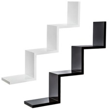 Modern Zig Zag Floating Wall