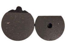 Round Hand Brake Pads Terex Benford Dumper 5 to 10 Tonne from July 02 1594-1151P