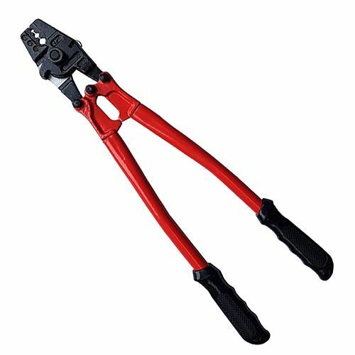 Steel wire rope crimping - rope,