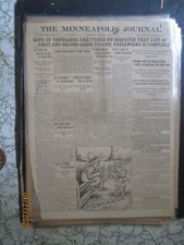 Titanic Newspaper History