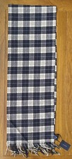 BNWT Gant Checked Wool Scarf