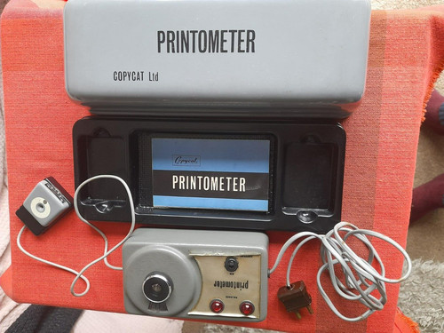 Rare vintage printometer - vintage,