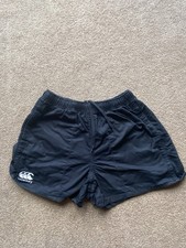 canterbury rugby shorts Size Large Black Good