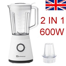 2 in 1 Juicer Blender Glass Fruit Grinder Smoothie Maker Food Processor Crusher