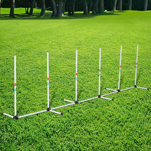 Dog weave pole set - dog,