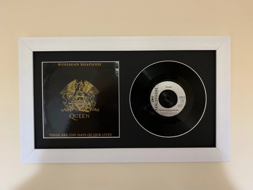 Vinyl record frame with - frame,