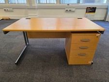 Used Office Desk With Lockable