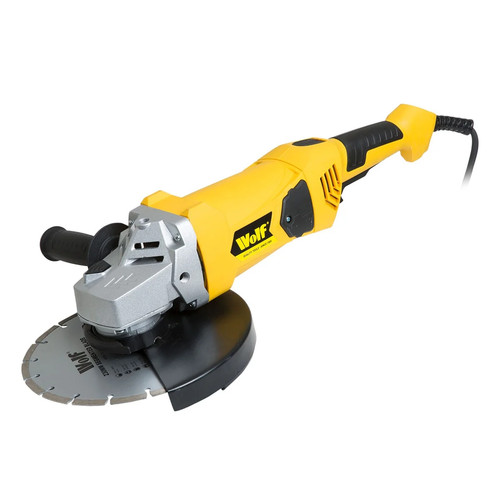 Wolf 2300w angle grinder - 2300w,