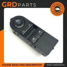 GENUINE VAUXHALL ASTRA H MK5 ZAFIRA B DRIVERS SIDE WINDOW MIRROR SWITCH 13228706