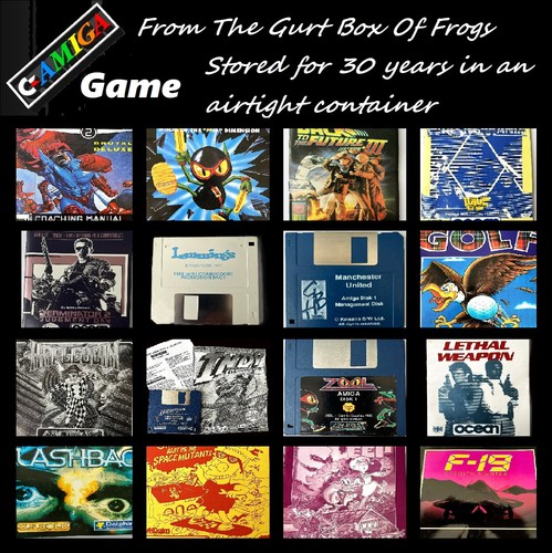 Commodore amiga game - commodore, disks