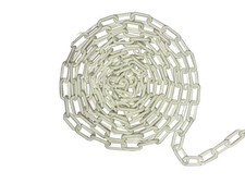 25 metres x 8mm White Plastic