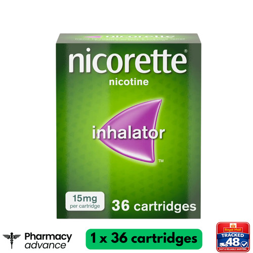Nicorette 15mg inhalator - inhalator, 36
