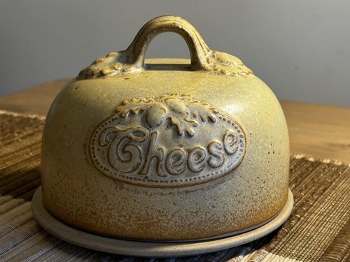 Vintage studio pottery cheese - vintage,