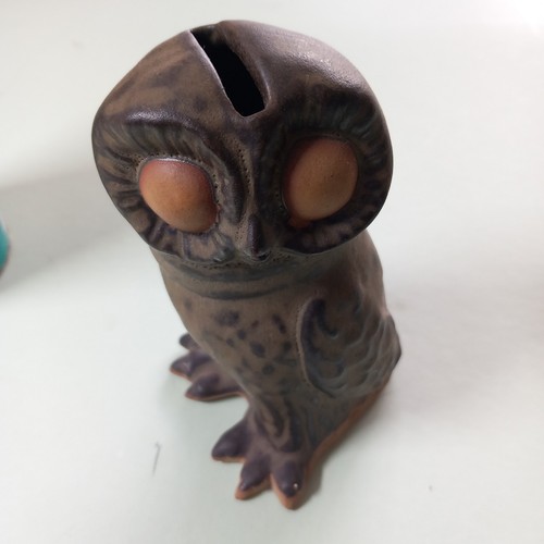 Tremar pottery owl - tremar, box
