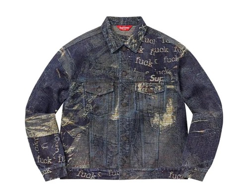 Supreme archive denim jacquard - archive,