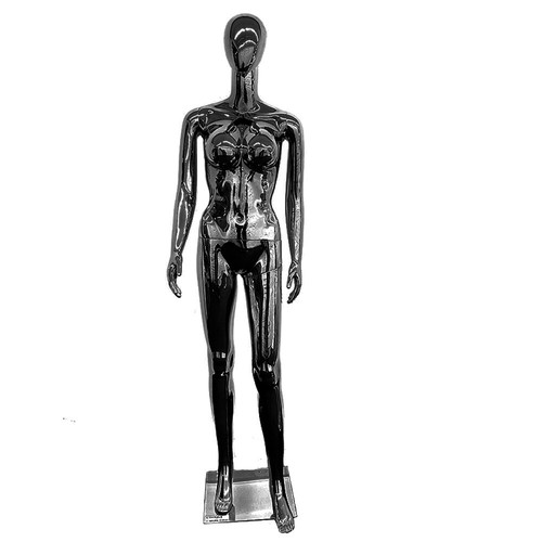 Black female mannequin full - black,