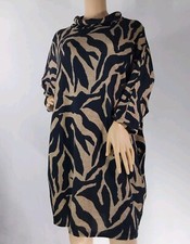 Apricot Animal Print Dress