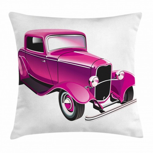 Hot pink throw - pillow, cushion