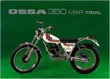 OSSA Brochure MAR 350 310 1975 1976 Trials Sales Catalog Catalogue REPRO