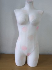 Female Standing Torso Mannequin Form, SoftBust Top Quality wood Shape display