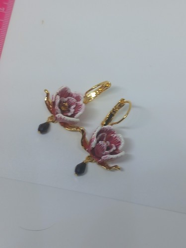 Les nereides pink flower drop - pink,